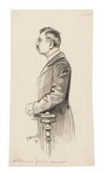 Maurice FEUILLET (Paris 1873 - 1968)
L'expert dreyfusard : " Monsieur...
