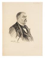 Maurice FEUILLET (Paris 1873 - 1968)
Portrait de Cauchefert, chef de...