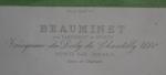 ECOLE FRANCAISE 
Beauminet 
Estampe
53.5 x 75.5 cm à vue