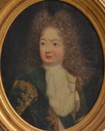 ECOLE FRANCAISE du XVIIIème
Portrait de Louis Alexandre de Bourbon comte...