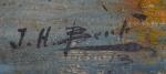 J. H. BENTE (XIX-XXème)
Marine
Huile sur toile signée en bas à...