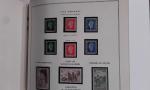 Dans un album Moc dos bois, collection avancée de timbres...