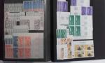 Dans un classeur, stock de timbres de France neufs (dont...