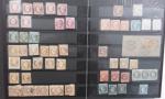 Dans un classeur, lot de timbres classiques de France. A...