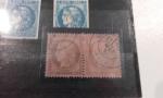 Lot de 7 plaquettes avec timbres classiques de France :...