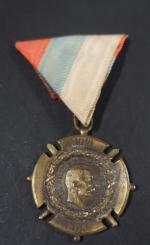 Autriche Médaille commémorative. Bronze, ruban.