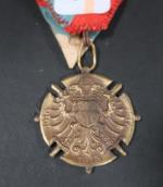 Autriche Médaille commémorative. Bronze, ruban.