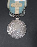 France Médaille coloniale. Argent, ruban.