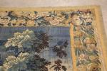Fragment de tapisserie d'Aubusson d'époque XVIII's représentant Persée délivrant Andromède...