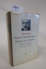 BERNANOS (Georges). OEuvres romanesques. Dialogue des Carmélites. Paris, nrf, 1966.
Jaquette,...