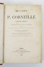 CORNEILLE (Pierre). OEuvres. Théâtre complet. Paris, Laplace, 1869.
Grand in-8 demi-chagrin...