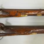 Allemagne
Paire de pistolet Louis XV transformée à piston "Arnold Cologne...