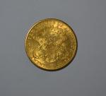 Une pièce or, 20 dollars, Liberty, 1904
Lot conservé en banque,...