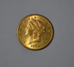 Une pièce or, 20 dollars, Liberty, 1894
Lot conservé en banque,...