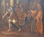 ECOLE ITALIENNE du XVIIème
Scène mythologique
Huile sur toile
97 x 135 cm...