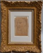 Giorgio de CHIRICO (1888-1978)
Portrait de Pierre Roy
Dessin au crayon signé...
