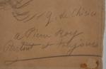 Giorgio de CHIRICO (1888-1978)
Portrait de Pierre Roy
Dessin au crayon signé...