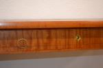 ANNEES 1940-50
Importante table bureau en bois naturel et bois de...