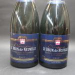 CHAMPAGNE - 2 Magnums Le Brun de Neuville, cuvée Chardonnay...