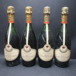 CHAMPAGNE - 4 bouteilles A DE BOURBON ABEL LEPITRE 1976...
