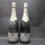 CHAMPAGNE - 2 bouteilles ABEL LEPITRE 1982 à REIMS (étiquettes...