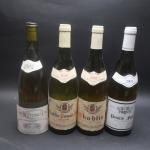 BOURGOGNE BLANC - Lot de 4 bouteilles comprenant : 1...