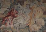 AUBUSSON
Tapisserie à décor d'une scène galante
XXème
180 x 165 cm (insolée)
