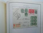 Dans un classeur Thiaude, collection de timbres au type Blanc,...