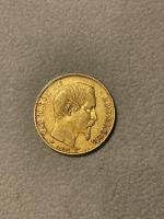 Une PIECE en or 20 francs, Napoléon III Empereur, 1859