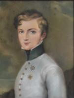 LAGNAU (XIXème)
Portrait de jeune homme
Pastel signé en bas à droite
31...