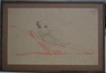 Jules GRANDJOUAN (1872-1968)
Femme étendue
Dessin signé en bas à gauche
25.5 x...