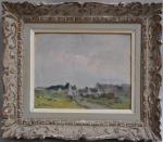 Abel VILLARD (1871-1969)
Paysage de Bretagne
Huile sur carton signée en bas...
