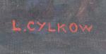 Louis CYLKOW (1877-1934)
Coup de vent
Huile sur toile signée en bas...