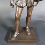 D'après François-Joseph BOSIO (1768-1845) : Henri IV enfant. Bronze patiné,...