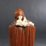 HEUVELMANS Lucienne (1885-1944) : Vierge à l'Enfant, vers 1930/40. Sculpture...