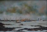 Bernard LOUEDIN (né en 1939)
Bateaux au port
Huile sur toile signée...