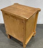 Jules LELEU (1883-1961)
Chevet en bois de placage et marqueterie de...