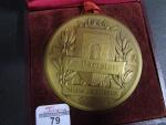BAZOR - Médaille en bronze "Le Parisien libéré" 1944-1954. Diam....
