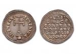 Basile Ier et Constantin VII (869-879)
Miliaresia en argent.
S. 1708.
Superbe.