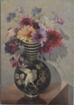 Gabriel AUGIZEAU (1894-1963)
Bouquet de fleurs dans un vase
Huile sur toile...