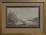ECOLE FRANCAISE fin XIXème
Paysage maritime
Lavis
10.5 x 17 cm à vue...