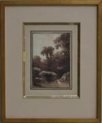 ECOLE FRANCAISE du XIXème
Paysage arboré
Lavis
13 x 9 cm