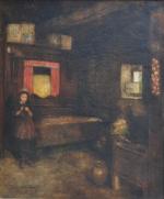 Jeanne-Marie BARBEY (1882-1960)
L'enfant au picot, région du Faouët
Huile sur toile...