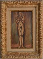 Emile OTHON FRIESZ (1879-1949)
Le modèle nu, 1930. 
Huile sur toile...