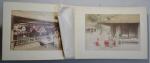 JAPON
Album comprenant environ cinquante photographies représentant des paysages, personnages et...