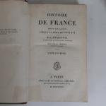 ANQUETIL (Louis-Pierre). Histoire de France depuis les Gaulois jusqu'à la...