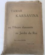 GIR & BRUSSEL (Robert). Tamar Karsavina ou l'Heure dansante au...