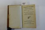 Constitution française. Présentée le 3 septembre 1791, et acceptée par...