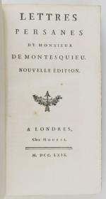 MONTESQUIEU (Charles de Secondat, baron de La Brède et de)....