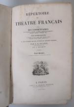 PICARD (L.B.) & PEYROT (J.). Répertoire du théâtre français. Paris,...